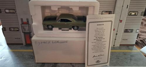1.43 plymouth road runner, Hobby en Vrije tijd, Modelauto's | 1:43, Nieuw, Auto, Matchbox, Ophalen of Verzenden