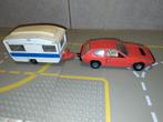 Corgi Lotus Elite met Caravan, Ophalen of Verzenden, Gebruikt, Auto, Overige merken