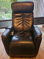 Sta op stoel zwart leder (model Hipari), Ophalen, 75 tot 100 cm, 50 tot 75 cm, Gebruikt