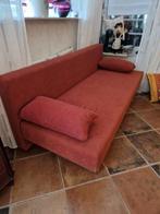Zit Slaapbank Terracotta 140x195 ZGAN, Huis en Inrichting, Ophalen, Overige kleuren, Zo goed als nieuw, Twijfelaar