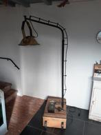 Grote staande lamp (industrieel, mancave, steampunk), Huis en Inrichting, Lampen | Vloerlampen, Ophalen, Nieuw
