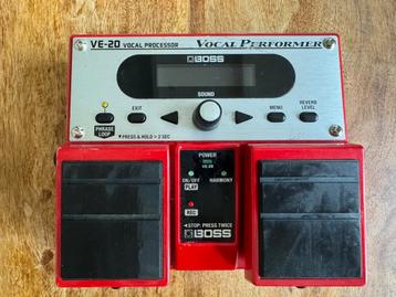 Boss VE-20 vocal processor Vocal Perfomer beschikbaar voor biedingen