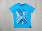 T-shirt tshirt turquoise blauw, C&A maat 134-140, Kinderen en Baby's, Kinderkleding | Maat 134, Ophalen of Verzenden, Zo goed als nieuw