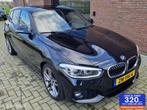 BMW 1-serie 118i automaat M Sport Edition Schuifdak Leer, Gebruikt, Zwart, Bedrijf, 650 kg