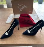 Christan Louboutin Kate 100 Maat 37,5, Kleding | Dames, Schoenen, Ophalen of Verzenden, Zo goed als nieuw, Blauw, Pumps