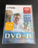 2x DVD -r en 5x DVD -rw van het merk TDK, Computers en Software, Beschrijfbare discs, Nieuw, Dvd, Ophalen of Verzenden