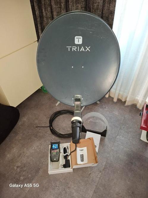 Complete schotel antenne set, graag alleen reëel bod, Audio, Tv en Foto, Schotelantennes, Gebruikt, Ophalen