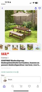 Picknicktafel kinderen, Ophalen, Gebruikt, Rechthoekig