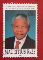 Mauritius 1998 pz Nelson Mandela, Verzenden, Overige landen, Gestempeld