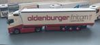 Volvo FH met huiftrailer wsi, Hobby en Vrije tijd, Modelauto's | 1:50, Ophalen of Verzenden, Zo goed als nieuw, Bus of Vrachtwagen