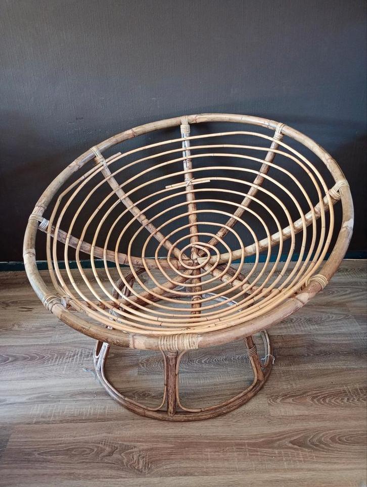 Super leuke chille stoel te koop!, Tuin en Terras, Tuinsets en Loungesets, Gebruikt, Tuinset, Rotan, Stoel, Ophalen of Verzenden