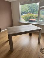 Eetkamerset + bijpassend tv-meubel + salontafel - Gratis, Ophalen, Gebruikt, Modern met houtlook, 4 tot 6 stoelen