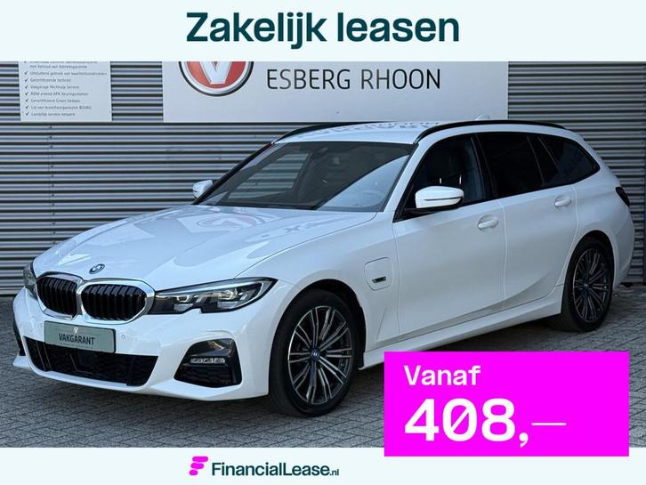 BMW 3 Serie Touring 320e M-SPORT,SHADOWLINE, Auto's, BMW, Bedrijf, Lease, Financial lease, 3-Serie, ABS, Adaptive Cruise Control