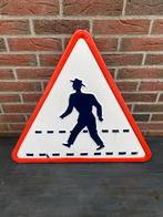 Oud verkeersbord zebra, Ophalen