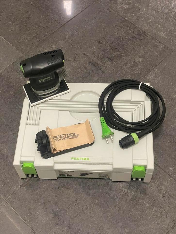 Festool RS 400 EQ vlakschuurmachine., Doe-het-zelf en Verbouw, Gereedschap | Schuurmachines, Zo goed als nieuw, Vlakschuurmachine