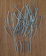 15 metalen gordijnhaken / profielhaken / kuifhaken, Huis en Inrichting, Ophalen of Verzenden, Nieuw, Minder dan 50 cm, Minder dan 100 cm