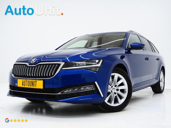 Skoda Superb Combi 1.4 TSI iV Style | Panoramadak | Trekhaak, Auto's, Skoda, Bedrijf, Te koop, Superb, 360° camera, ABS, Achteruitrijcamera