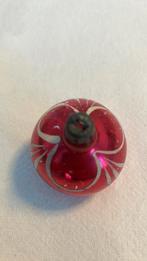 Vintage antieke kerstbal, feathertree roze, Diversen, Kerst, Ophalen of Verzenden, Zo goed als nieuw