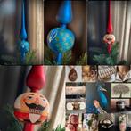 🎄Cadeau Tip🎄 Kerst Handbeschilderde Piek Pauw/Notenkraker, Ophalen of Verzenden, Nieuw