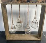 Kleine bloem of plant vaasjes, Overige kleuren, Nieuw, Ophalen of Verzenden, Glas