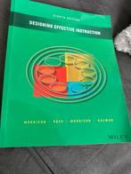 Designing Effective Instruction - 8th Edition, Ophalen of Verzenden, Zo goed als nieuw, Overige niveaus, Overige vakken