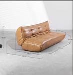 Slaapbank-zitbank 3 personen sklum, Ophalen, Gebruikt, Tweepersoons, Bruin