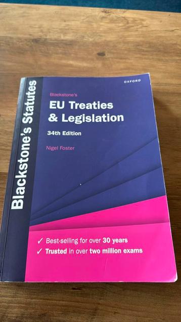 EU Treaties & Legislation beschikbaar voor biedingen