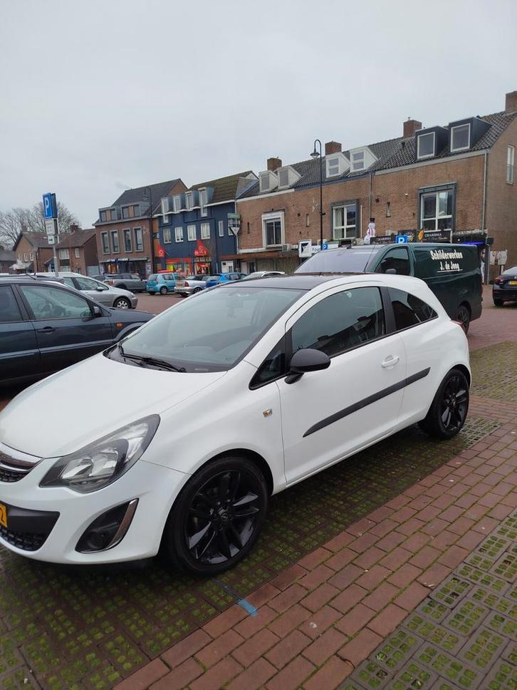 Opel Corsa 1.4 16V 3D 2014 Wit, Auto's, Opel, Particulier, Corsa, Benzine, C, Hatchback, Handgeschakeld, Origineel Nederlands
