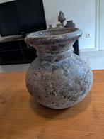 Mooie landelijke/ sobere vaas/ kruik te koop., Ophalen, Overige kleuren, Aardewerk of Porselein, Nieuw