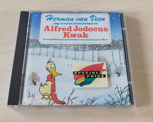 Alfred Jodocus Kwak CD 1987 Herman van Veen zingt en vertelt, Cd's en Dvd's, Cd's | Kinderen en Jeugd, Gebruikt, Ophalen of Verzenden