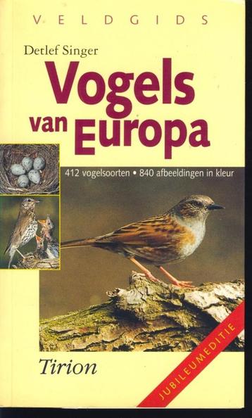 Vogels van Europa; D. Singer; Tirion 2002