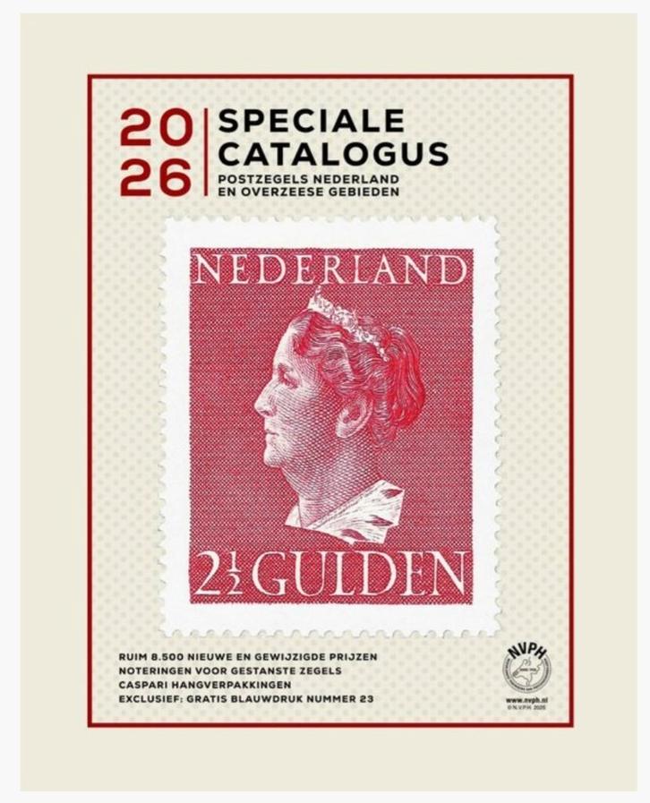 NVPH Speciale Catalogus Nederland en Overzeese Gebieden 2026, Postzegels en Munten, Postzegels | Toebehoren, Catalogus, Verzenden