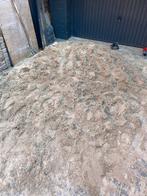 Halve kuub straatzand / wit zand, Tuin en Terras, Zand, Ophalen, Zo goed als nieuw