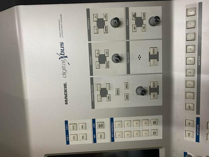 Mix en master mengpaneel Mackie digital xbus, Muziek en Instrumenten, Mengpanelen, Zo goed als nieuw, Ophalen
