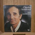 Charles Aznavour - Mes emmerdes -€2 per stuk (min. 5 stuks), Gebruikt, 7 inch, Single, Ophalen of Verzenden