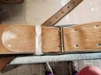 Brede Leren Riem met Vacht, Ophalen of Verzenden