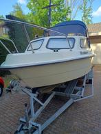 Shetland motorboot te koop, Watersport en Boten, Ophalen, 10 tot 30 pk, Gebruikt, Tot 6 meter