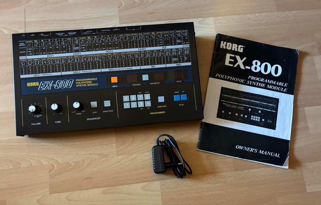 Korg EX-800 incl. voeding/manual, Ophalen of Verzenden, Zo goed als nieuw