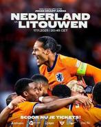 Nederland - Litouwen, Tickets en Kaartjes, Sport | Voetbal, Eén persoon, November