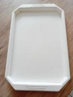 Vintage Dienblad - Crème Kleur, Ophalen of Verzenden, Gebruikt, Rechthoekig, Kunststof
