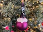Disney doornroosje - maleficent op kerstbal, Verzamelen, Disney, Ophalen, Sneeuwwitje of Doornroosje, Zo goed als nieuw, Beeldje of Figuurtje