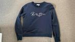 Donker blauw sweater bien bleu maat M, Ophalen of Verzenden, Zo goed als nieuw, Maat 38/40 (M), Blauw