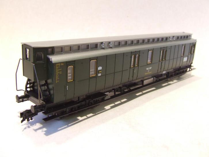 LEISCHMANN 85 5688 DRG postrijtuig, 4 assig, nieuw in OVP, Hobby en Vrije tijd, Modeltreinen | H0, Nieuw, Wagon, Gelijkstroom of Wisselstroom