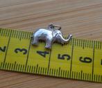 zilveren vintage bedel olifant [668], Sieraden, Tassen en Uiterlijk, Bedels, Overige merken, Verzenden, Zo goed als nieuw, 1 bedel