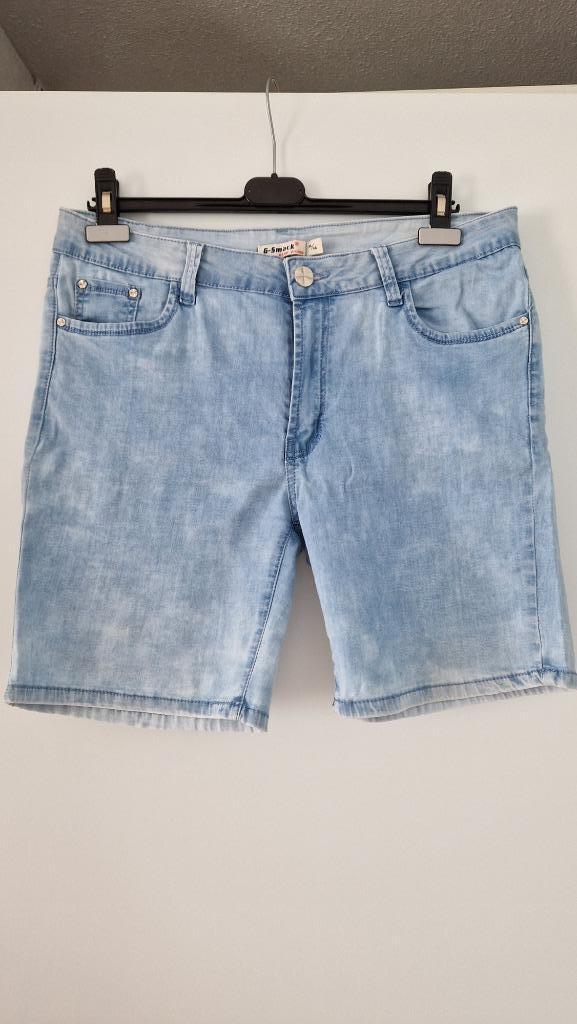 Korte Broek G-Smack. maat 46, Kleding | Dames, Broeken en Pantalons, Nieuw, Maat 46/48 (XL) of groter, Blauw, Kort, Ophalen