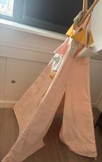 Little dutch tipi tent roze met vlaggenslinger, Ophalen, Zo goed als nieuw