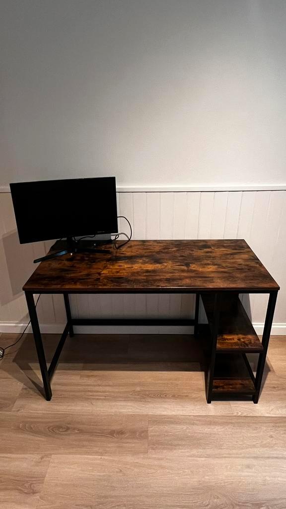 Vintage look bureau, Huis en Inrichting, Bureaus, Gebruikt, Bureau, Ophalen