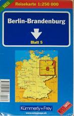 Kaart BERLIN-BRANDENBURG, Ophalen of Verzenden, 1800 tot 2000, Nederland, Landkaart