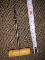 Fijn handboortje (fretboor) met handvat vintage, Ophalen of Verzenden