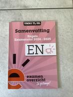 ExamenOverzicht - Samenvatting Examenstof Engels VMBO TL/GL, Ophalen of Verzenden, Nederlands, Overige niveaus, ExamenOverzicht